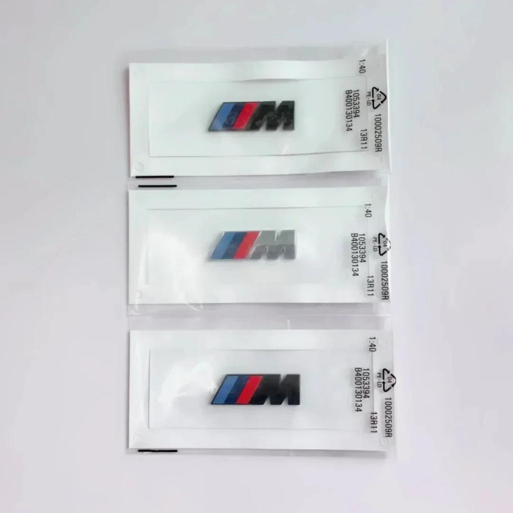 Pour BMW Nouveau 2025 Logo M 3D ABS Badge Latéral de Carrosserie Autocollant de Décoration de Coffre Arrière Accessoire de Modification de Voiture Pour Toutes les BMW M Power