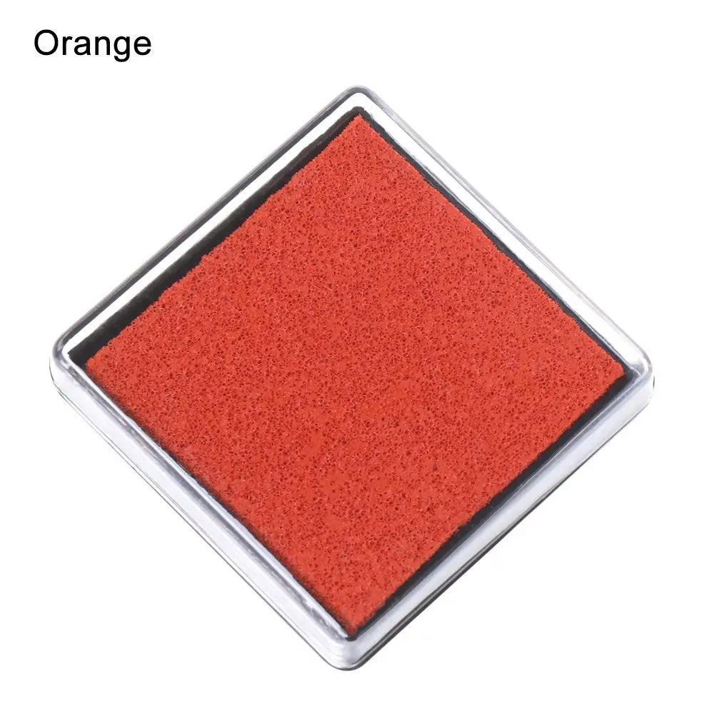 Ink Pad Stamp Pads Fingerprint Inkpad Square Sponge Multi-color Art Decor Scrapbooking Drawing Toys DIY Office & School Supplies
