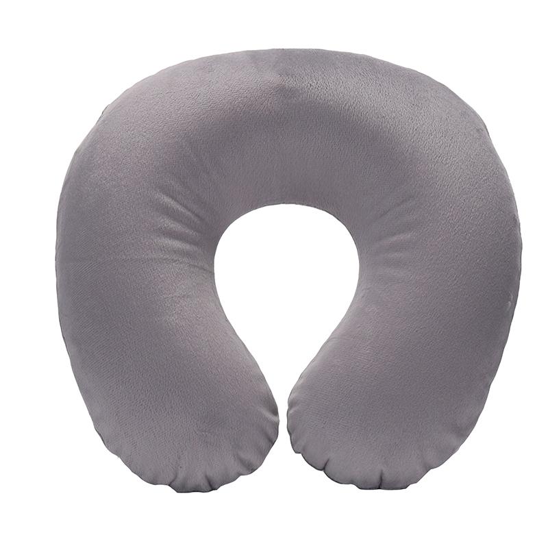 U-shaped Neck Pillow Inflatable Fatigue Relief Travel Pillow Flight Headrest Sleep U-shaped Cushion For Plane