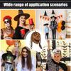 Gruselige Kürbis-Maskerade Horror Cosplay Kostüm Gesichtsabdeckung Gruseliges Cosplay Party Verkleidungszubehör Für Karneval Feiertage