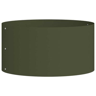 Plant Ring Olive Green 40 X 40 X 20 Cm Cold Rolled Steel