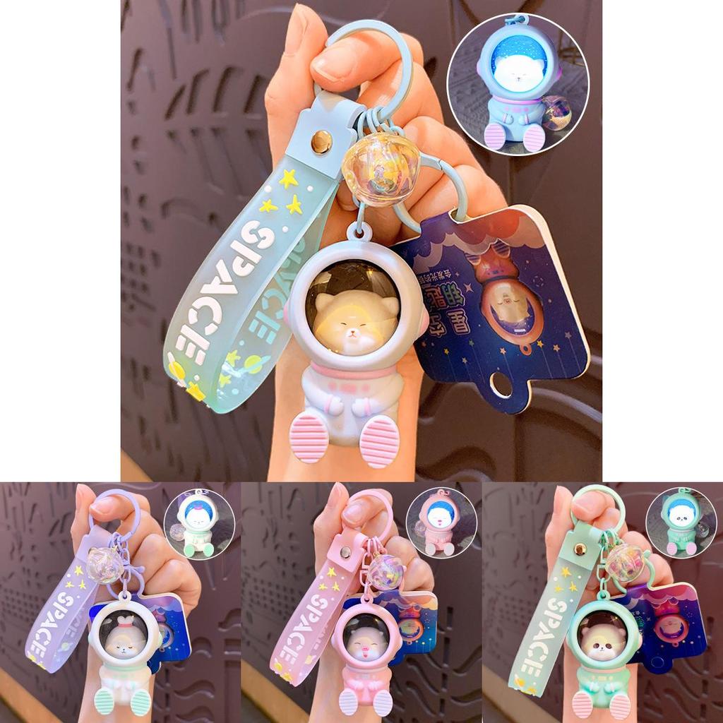Exquisite Resin Cartoon Starry Sky Sunset Keychain For Couples Perfect Gift