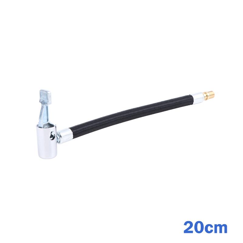 10/20/30/40/60 cm Manguera de Extensión para Inflado de Neumáticos de Coche Adaptador Conector de Tubo de Inflado de Neumáticos de Motocicleta Accesorios Exteriores para Automóvil