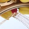 Triple Layer Temperament Pearl Rhinestones Jewelry Accessories Korean Style Choker Women Necklace