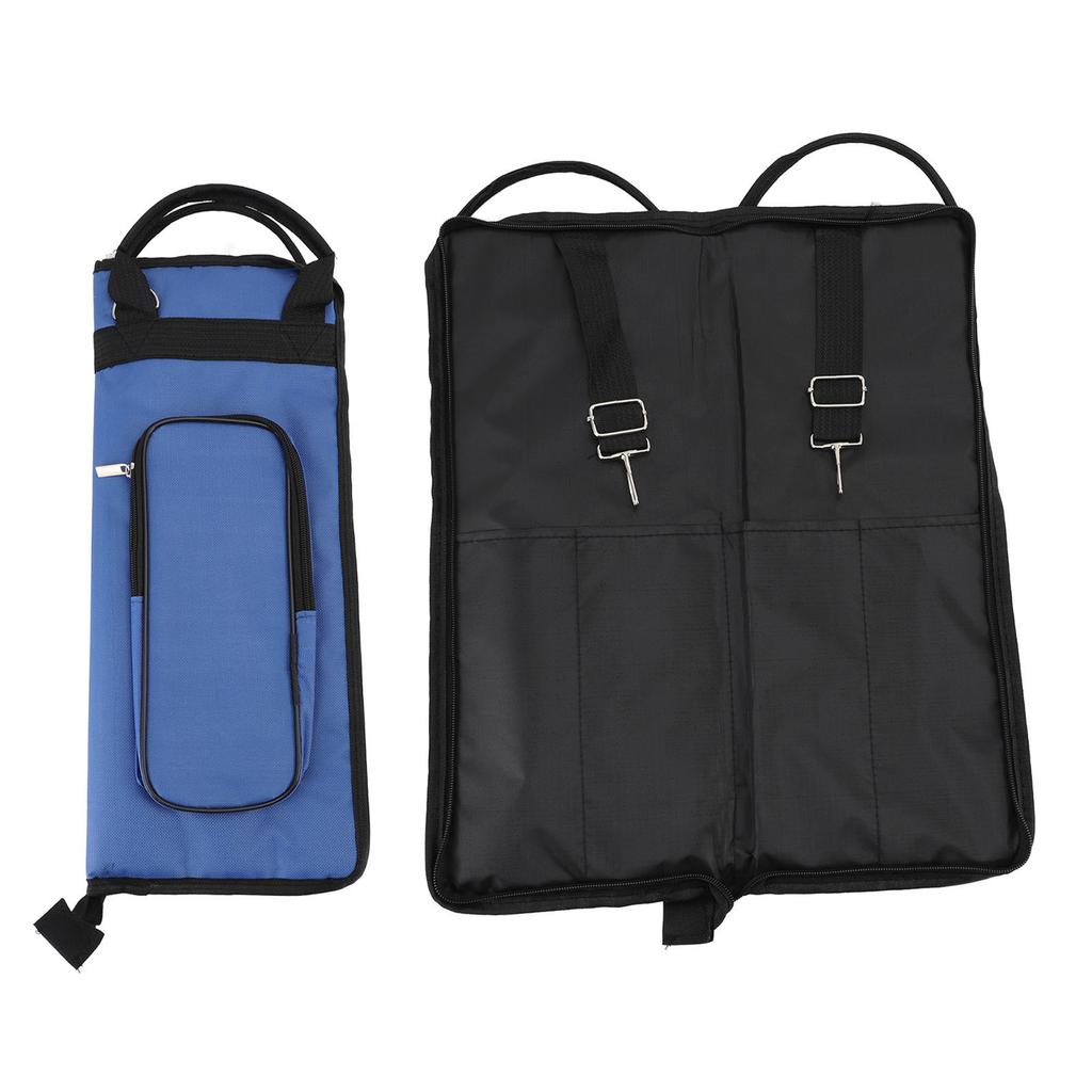 Drum Stick Bag 600D Oxford Cloth Large Capacity Drumstick Holder Case for Practices Performance Beginner