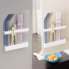 Magnetic Straw Holder Reusable Tumbler Straws Storage Dispenser Large Capacity Easy to Install Space-Saving Straw Organizer