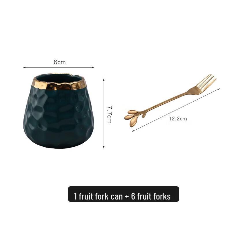 

Ceramic Decorative Fruit & Snack Plate Set