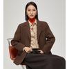 Women's Retro Wool Blend Blazer