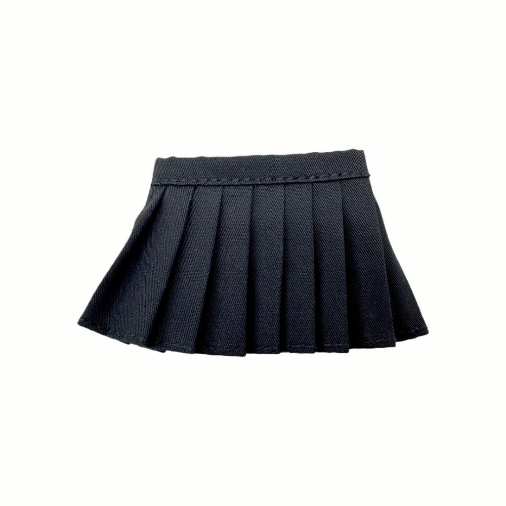 

2026 New Shirt Skirt DIY Replacement Action Figure Doll Shirt 2026 New Tops Clothes For 1/8 Dolls Black Skirt