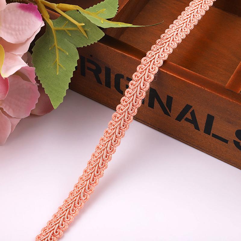 40 Yards Braided Lace Wedding Decoration Fabric Curve Lace Trim Ribbon DIY Craft Sewing Accessories Centipede Lace Wholesale