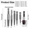 Screw Extractor & Twist Drill Bit Set Broken Bolt Remover Easily Remove Stripped