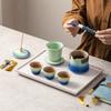 High-end travel ceramic tea set gift box portable express cup gift home office business gift