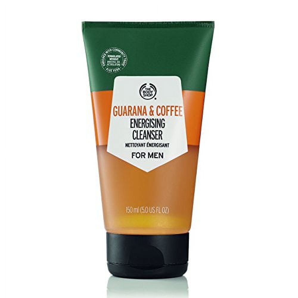 

The Body Shop Гуарана и Кофе Энергизирующее Очищающее Средство Для Мужчин, 5 жидких унций (вегетарианский)