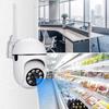 200W 5Ghz a 2,4GHz Wifi IP kamera HD 1080P IR plnobarevné noční vidění Zabezpečení Venkovní bezdrátová sledovací kamera AI Sledování člověka  (1/2/4 ks)