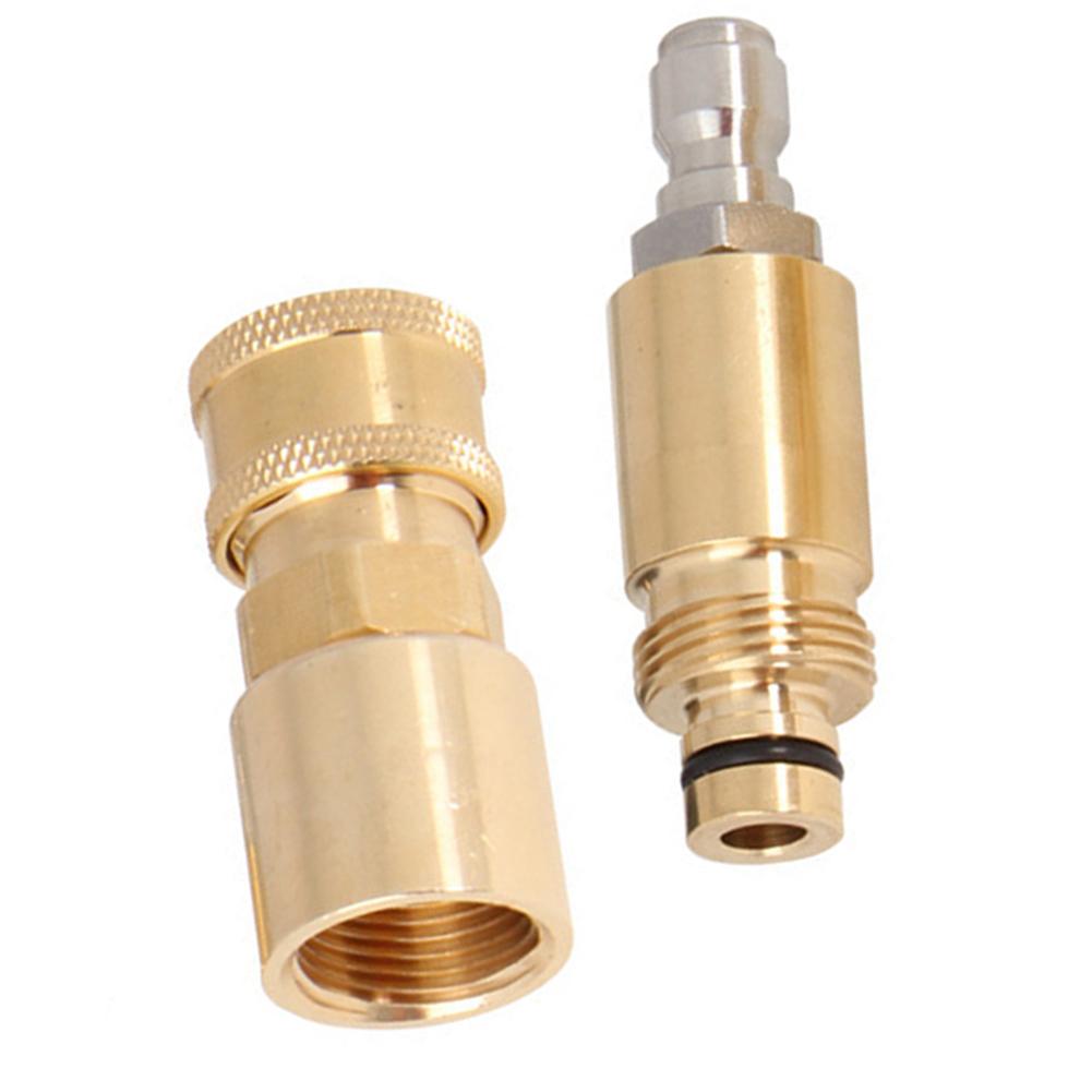 Pressure Washer Connector High Pressure Connector Efficient Water Flow High Pressure Resistance For Karcher Pressure Washer