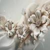 Floral Wallpaper 3d Modern Jewelry Flowers Wall Mural Living Room Tv Sofa Bedroom Wall Paper Home Decor