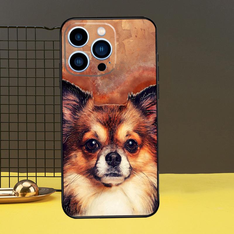 Cartoon Chihuahua Dog Phone Case For iPhone 13 12 14 11 16 15 Pro Max Plus Mini 7 8 X XR XS Max Cover
