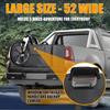 Tailgate Bike Pads Waterproof Tailgate Truck Protection Pad with Secure Bike Frame Straps 2 Tool Pockets Load up to 5 Bicycles