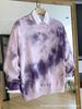 2026 Early Spring Men's Pure Cotton Tie-Dye Round Neck Loose Sweater