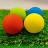 Foam Golf Practice Balls - 42mm Colored Soft EVA Sponge Balls for Indoor Training