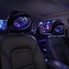 2PCS Simulation Dragon's Eye Car Pillowcase Car Seat Headcover  Gift for Car Lover