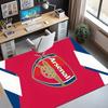 Arsenal F.C Pattern Rug, Indoor/Outdoor Mat, for Picnic, Gameroom, Bedroom, Office, Living Room, Home Decor Carpet, Birthday Gift