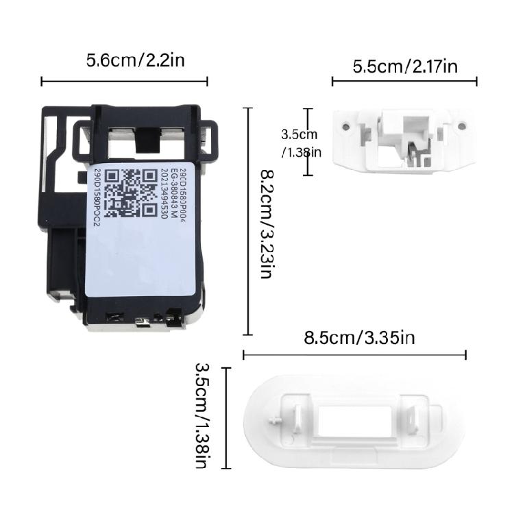 Zestaw blokady pokrywy pralki Zestaw do konserwacji pralki Akcesoria do pralki Tekstura plastiku Komponent pralki Odpowiedni dla GTW335ASN1WW
