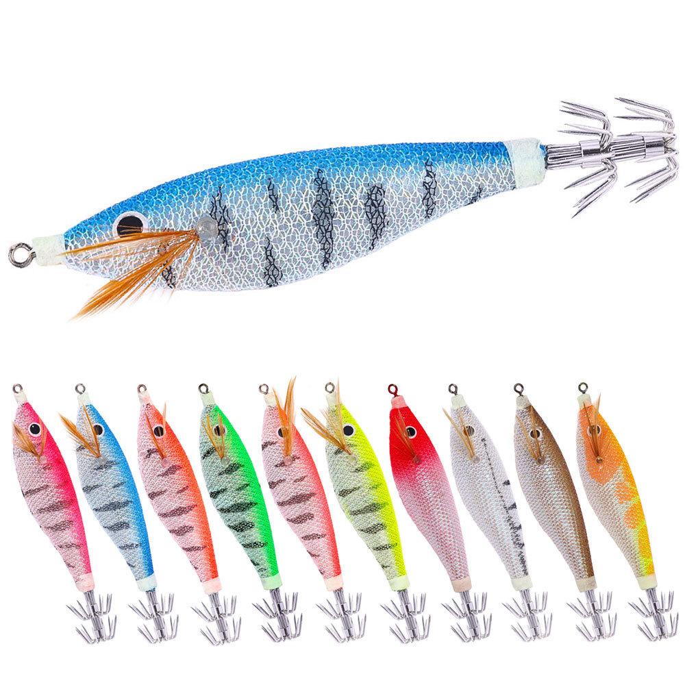 Luminous Wood Shrimp10CM 10.5GHigh Simulation Fake Bait Hard Bait Sea Fishing Freshwater Universal Lure Special Fish Bait