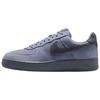 Chaussures de Skateboard Air Force 1 Cuir Basse Unisexes Bleu Gris IO9555-400
