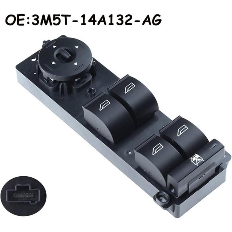 Electric Power Window Switch for Ford Focus MK2 C-MAX 2007-2014 Front Left Door Glass Lifter Regulator Button Car Accessories