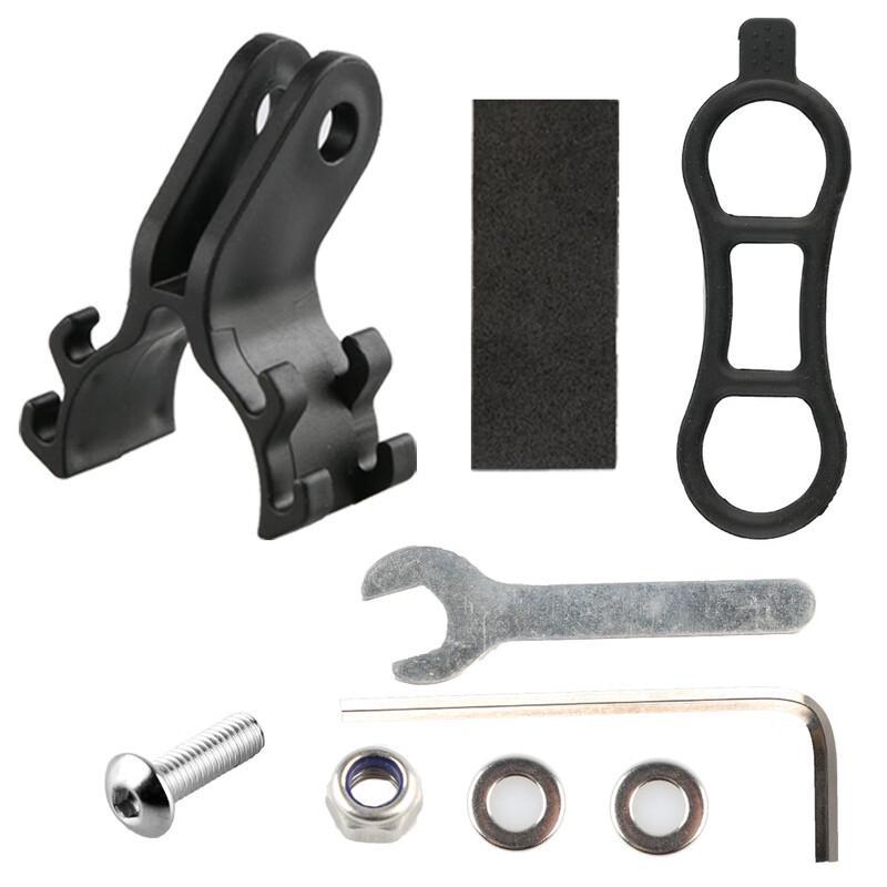 Bicycle Race Number Plate & Light Mount Bracket