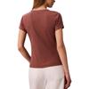 Calvin Klein Round Neck Logo Letter Short Sleeve T-Shirt Women tops 47F240G-41J