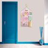Hanging Storage Bag with Storage Pockets, Wall Hanging Storage Bag Oxford Cloth Waterproof Fabric, Wall Mounted Over