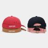 Ldslyjr Four Seasons Cotton Letter Docker Cap Brimless Hat Skullies Beanie Hats Landlord Sailor Cap Men And Women 16