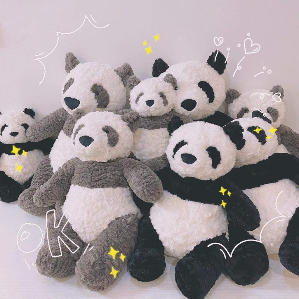 Stuffed Panda Plush Toy Aniaml Doll Room Decoration Kids Birthday Gift Pp Cotton