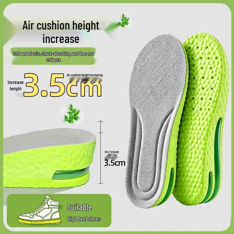 Invisible Shock-Absorbing Height-Increasing Insoles - Comfort & Anti-Odor for Men & Women