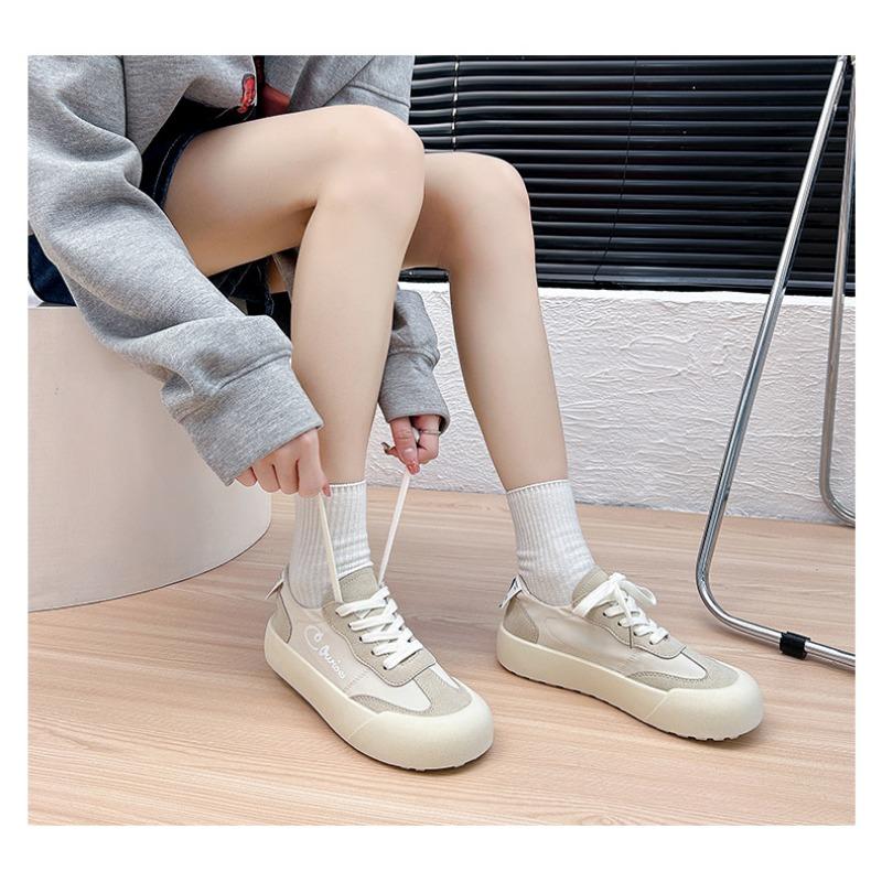 Zapatos de Mujer, Zapatos Deportivos de Plataforma con Suela Gruesa para Aumentar la Altura de Estudiante, Zapatos Casuales