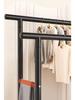 Double Pole Movable Clothes Drying Rack for Bedroom, Balcony, or Outdoor Use