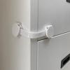 Child Safety Invisible Drawer & Cabinet Lock - Baby Proofing Anti-Pinch Design for Refrigerators and Doors