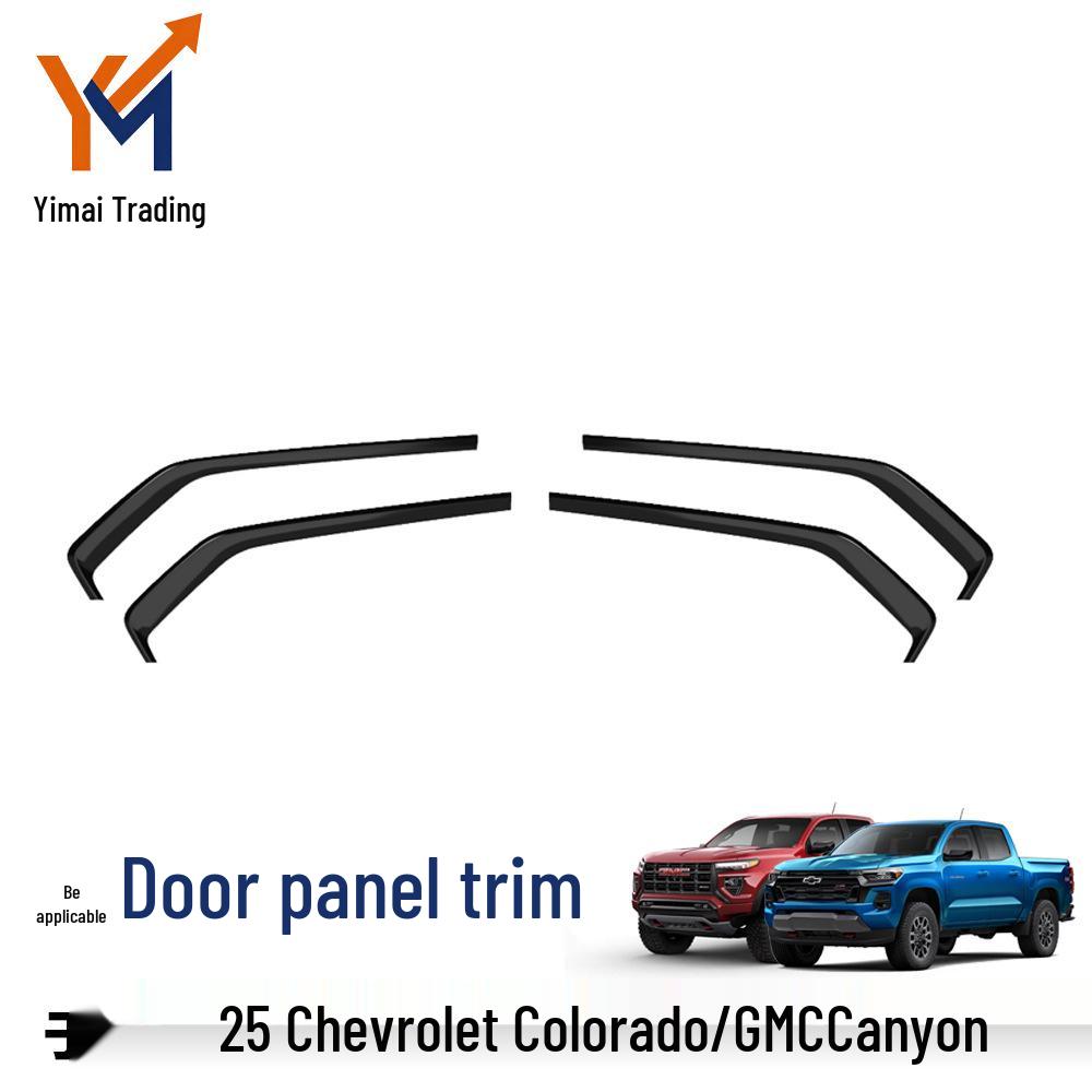 Chevrolet Colorado & GMC Canyon Front/Rear Inner Door Panel Trim Strips