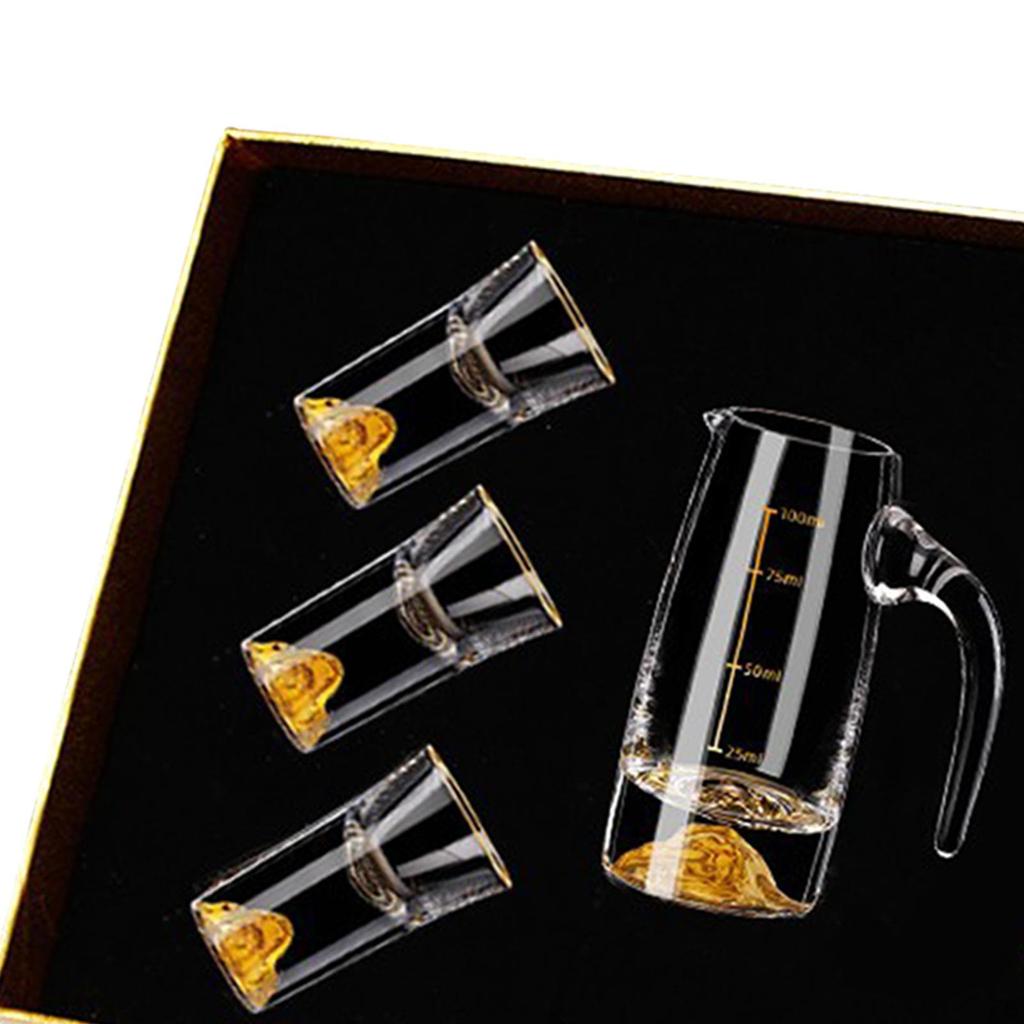 Chinese Inspired Wine Set Featuring Flagon and Pourer