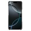 For iPhone 17 Pro Case Dual Card Slots PU Leather + Hard PC Phone Cover