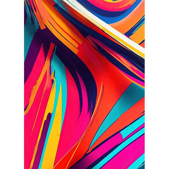 Abstract Art Landscape Colorful Flowers Prints Poster Canvas Painting Modern Wall Art Picture For Living Room Bedroom Home Decor