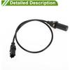 No.46474583 Crankshaft Position Sensor for FIAT Stilo 1.2 16V 2002-2006 Sturdy Black Engine Crank CKP Sensor Metal Plastic 1 Pc