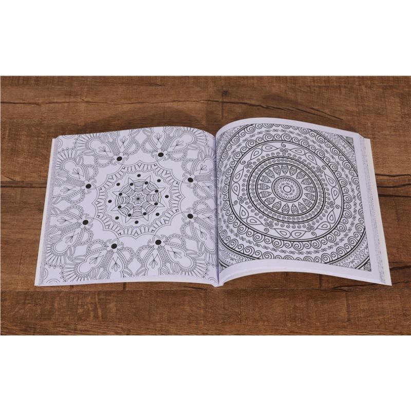 Zen Mandalas Coloring Book For Adults Kids Stress Relieving Doodling Drawing