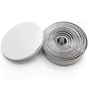 12-Piece Stainless Steel Cake and Mousse Ring Mold Set for Baking and Dumplings