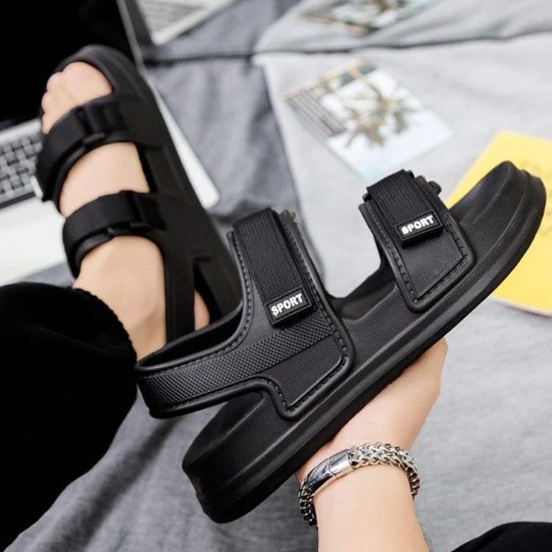 Fashion With Platform Shoes for Men Height Beach Velcro High Quality Buy Luxury Designer on Offer Original Comfortable Adult Man Sandals