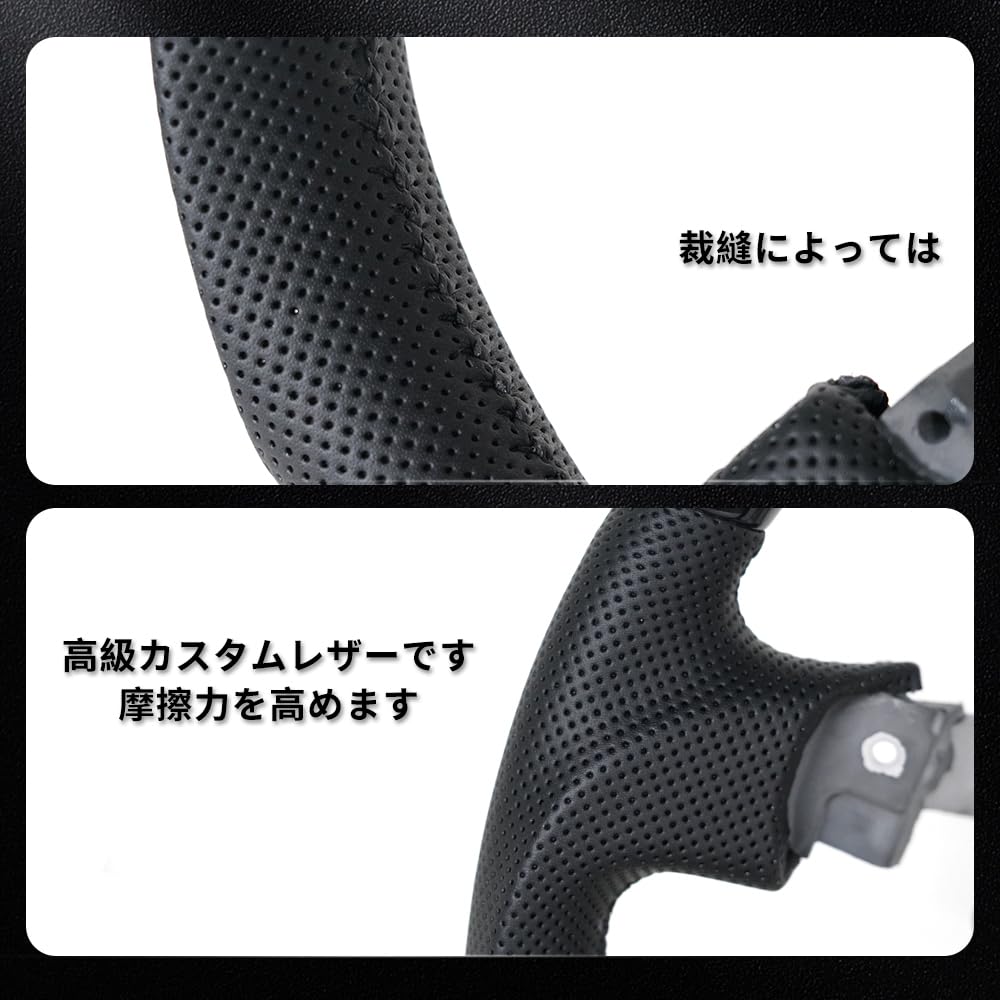 JIANGGAI Steering Wheel for Toyota 20 Series Crown GRS200 and Crown Majesta UZS200 with Gun Perforated Piano Genuine Custom Part Alphard/Vellfire