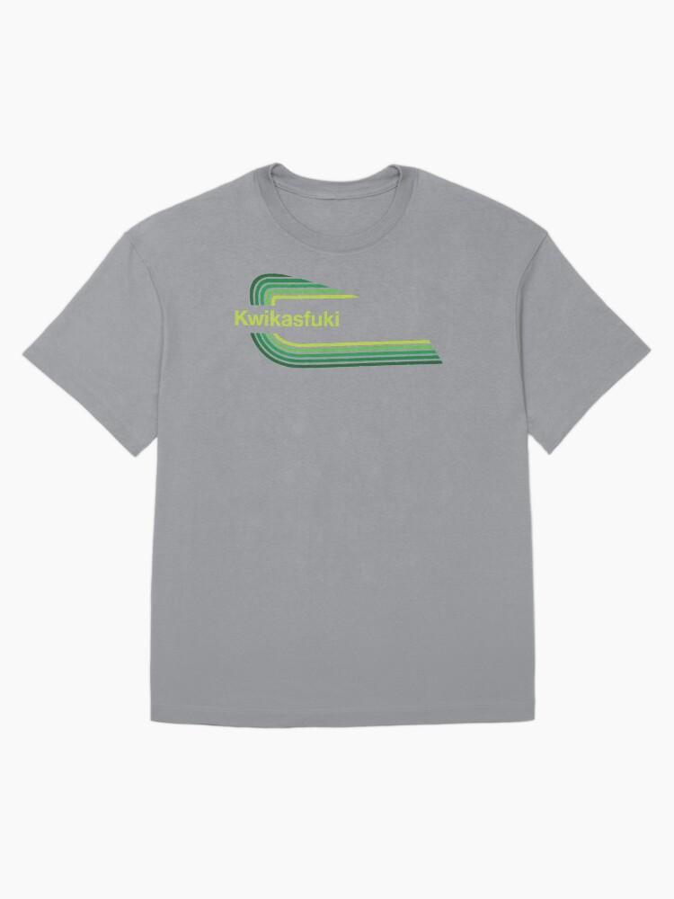 Cross Road Kwikasfuki - Seventies Green Oversized Unisex T-Shirt