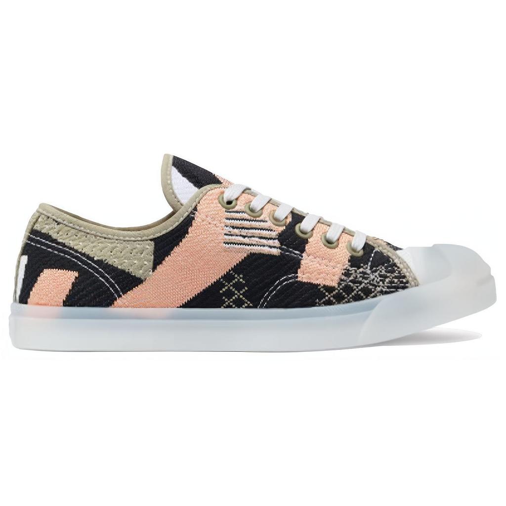 Converse Jack Purcell LP Canvas Slip Resistant Waterproof Low Top Skate Shoes Unisex Sneakers Black Orange 570577C